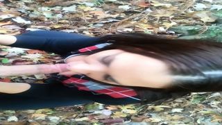 Восемнадцатилетний школьник завел свою учительницу в лесополосу и там трахнул