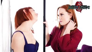 Кунилингус от невесты лесбиянки для её рыжей подружки